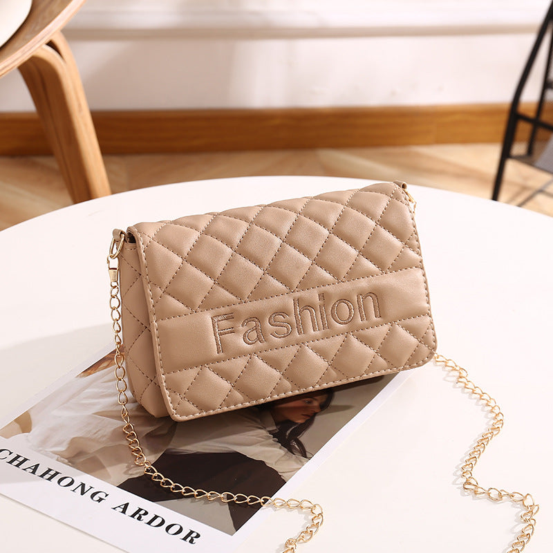 Women's Fashion Personalized Embroidered Small Square Bag