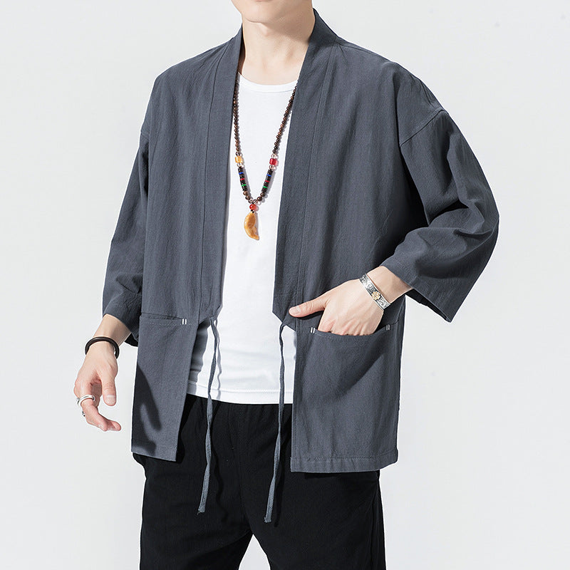 Men's Fashion Simple Casual Cardigan Coat