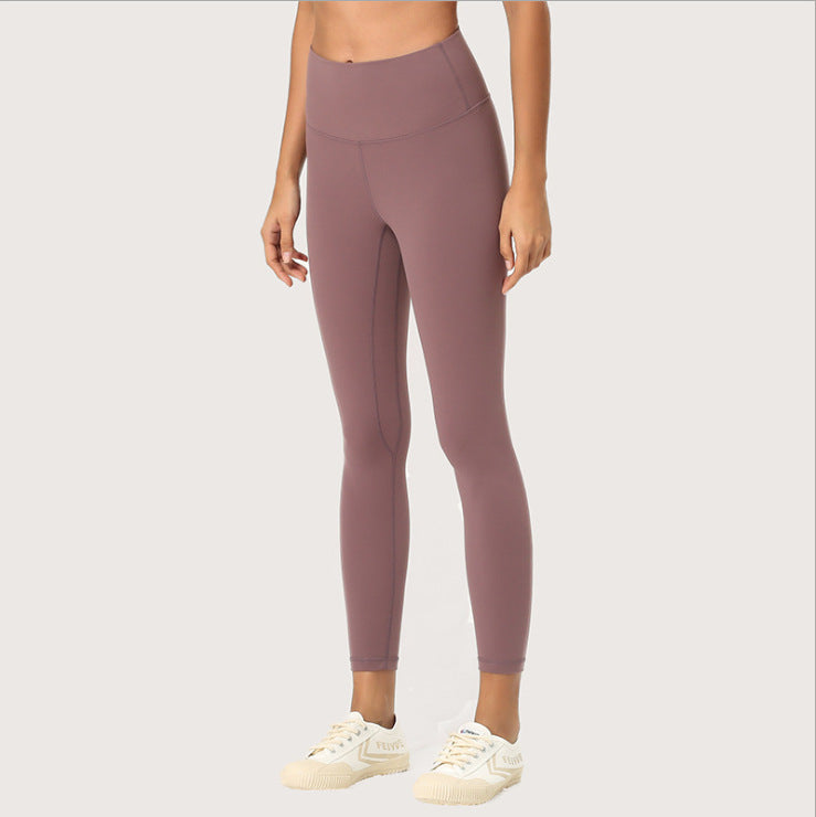 Double-sided Sanding Skin Nude Feel Yoga Pants