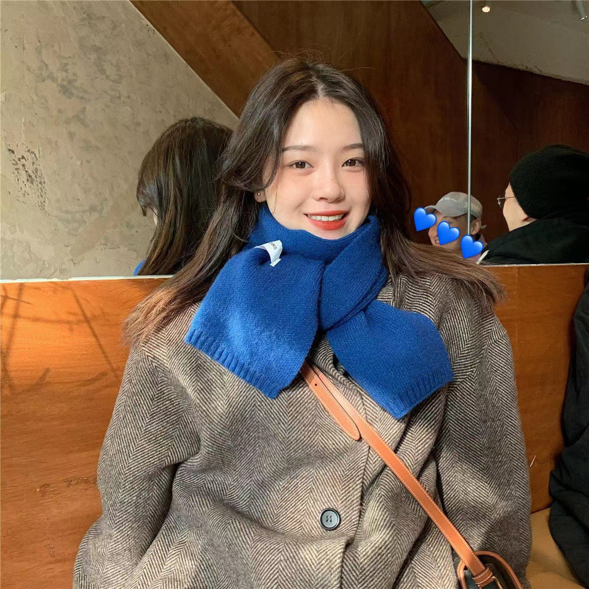 Fashionable Warm Shawl For Students Everywhere Casual Bib