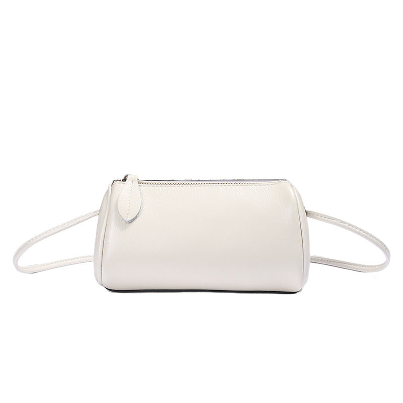 Fashionable And Exquisite First Layer Small Cowhide Crossbody Bag Women