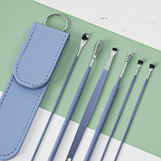 Earpick Set Fantastic Ear Picker Spiral Professional Buckle Earwax Household