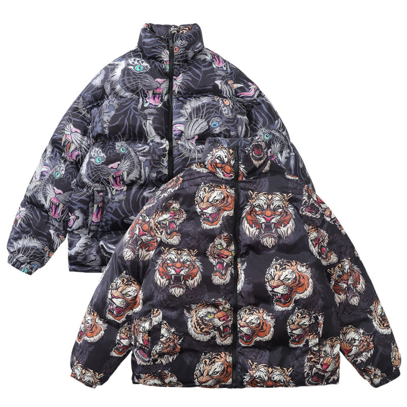 Men's Retro Thickened Bread Coat Cotton Coat