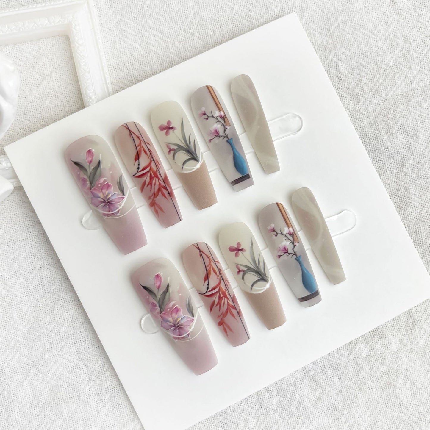 Ancient Chinese Style Sweet Cool Dark Wear Fake Nail Tip