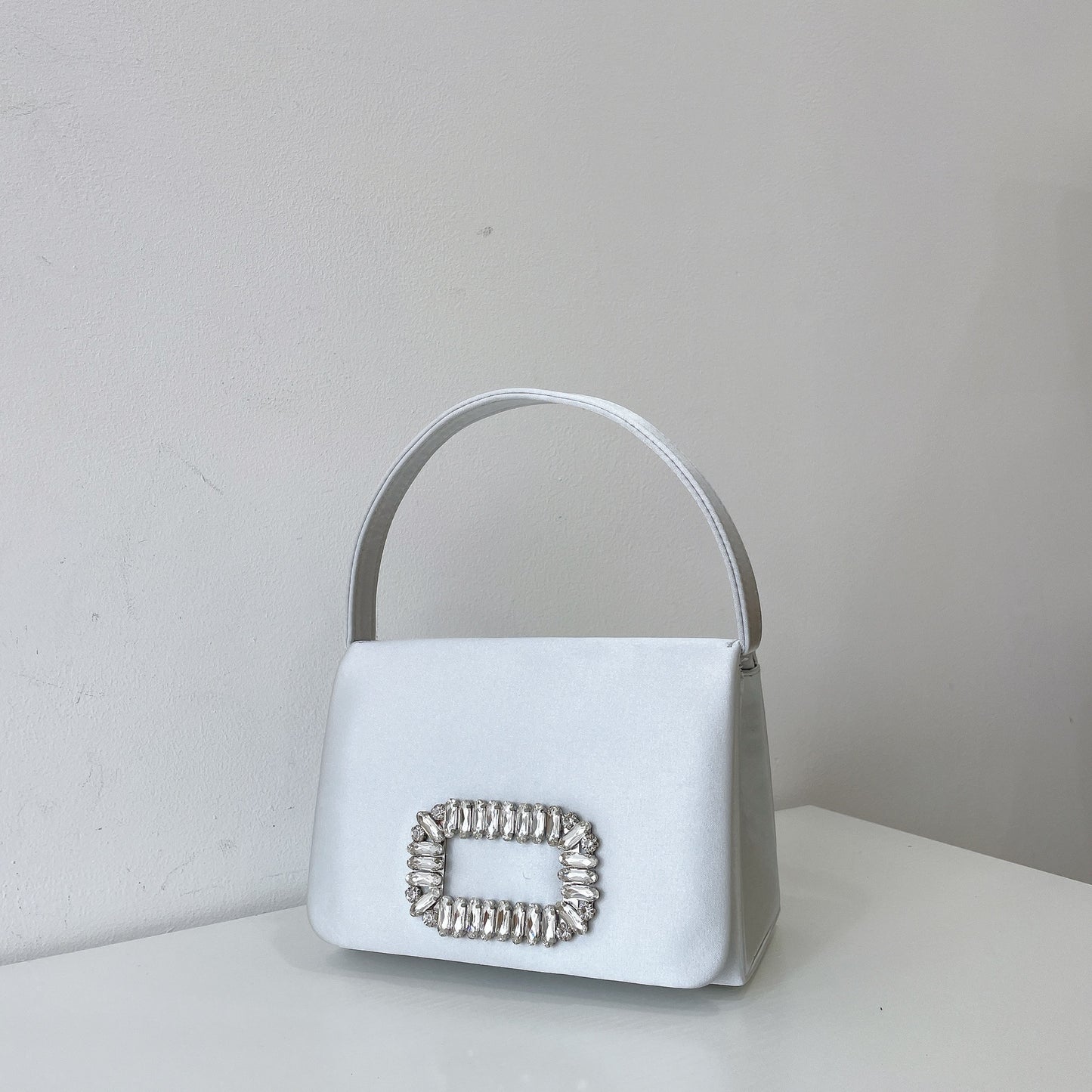 Rhinestone Chain Nylon One-shoulder Hand Messenger Bag