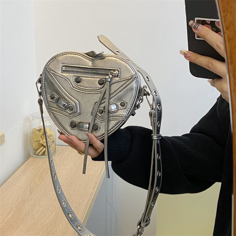 New Mini Handbag Sweet Cool Love Locomotive Crossbody Bag
