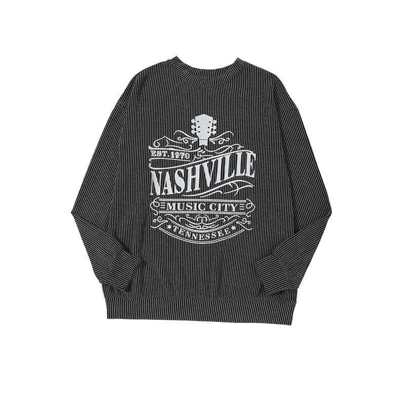 Pullover Round Neck Long Sleeves Top For Women