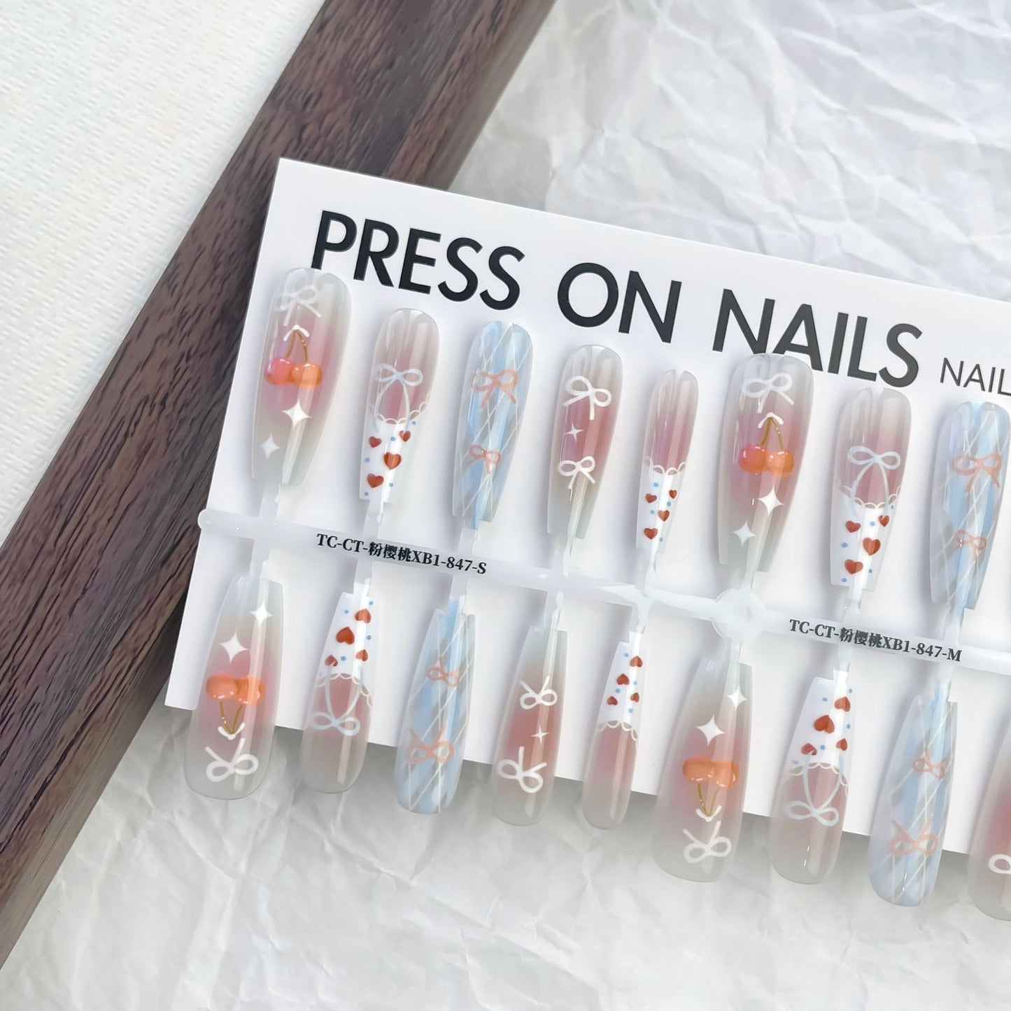 Summer Sweet Cool Ins Style Gothic Dark Wear Prefabricated Manicure