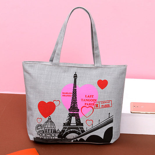 Cross-body Printed Large Capacity Handbag
