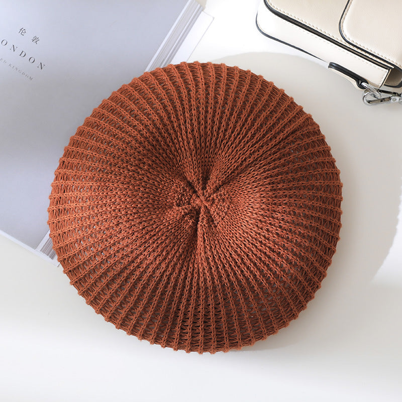 Belle Thin Linen Women's Hat Retro