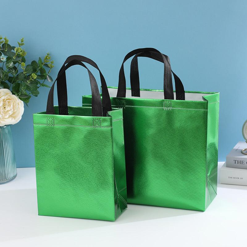 Aluminum Coated Non-woven Folding Tote Bag