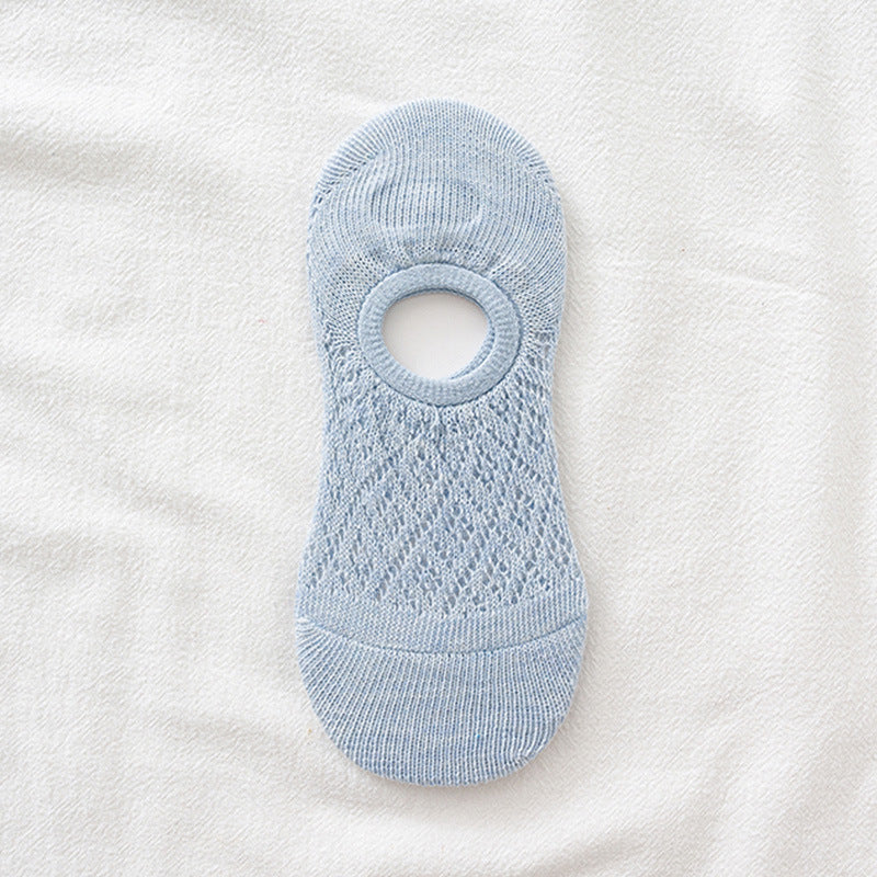 Mesh Short-cut Boat Socks Breathable