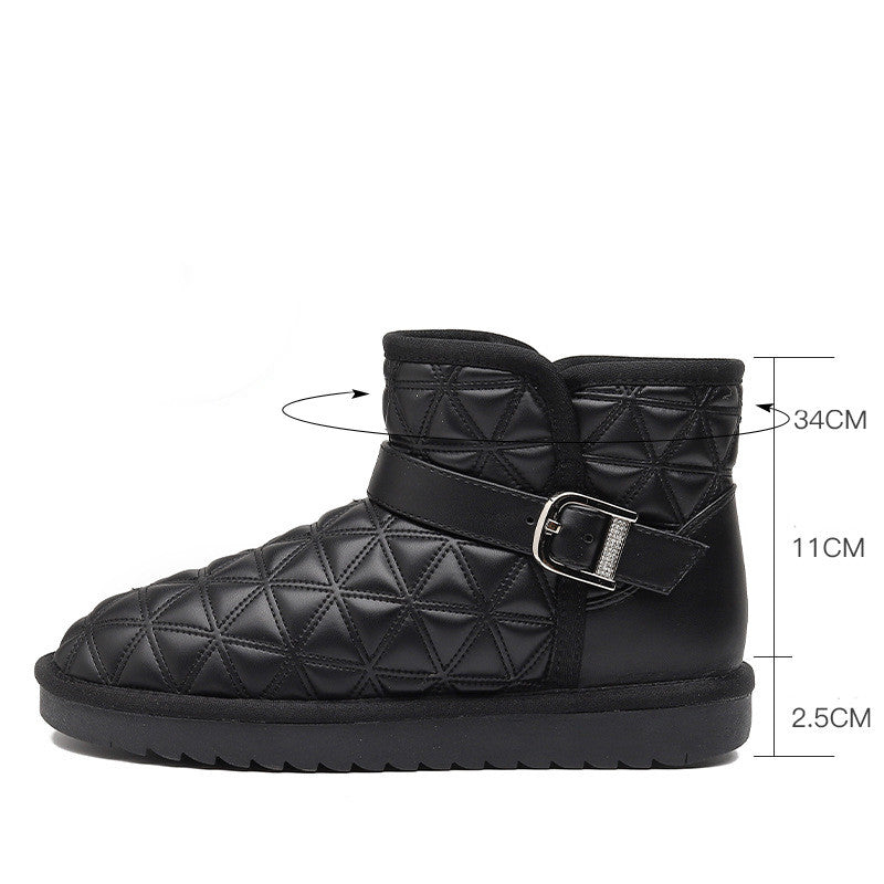 Snow Boots Age Reducing Bread And Cotton Shoes