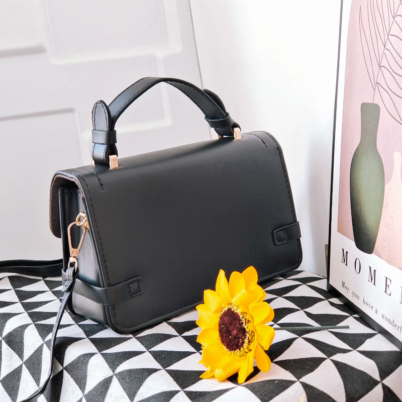 Behagelig Retro Lille Firkantet Mønster Etnisk Crossbody Taske