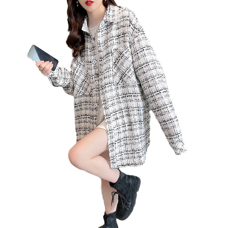 Design Sense Baggy Coat Women's Clothing