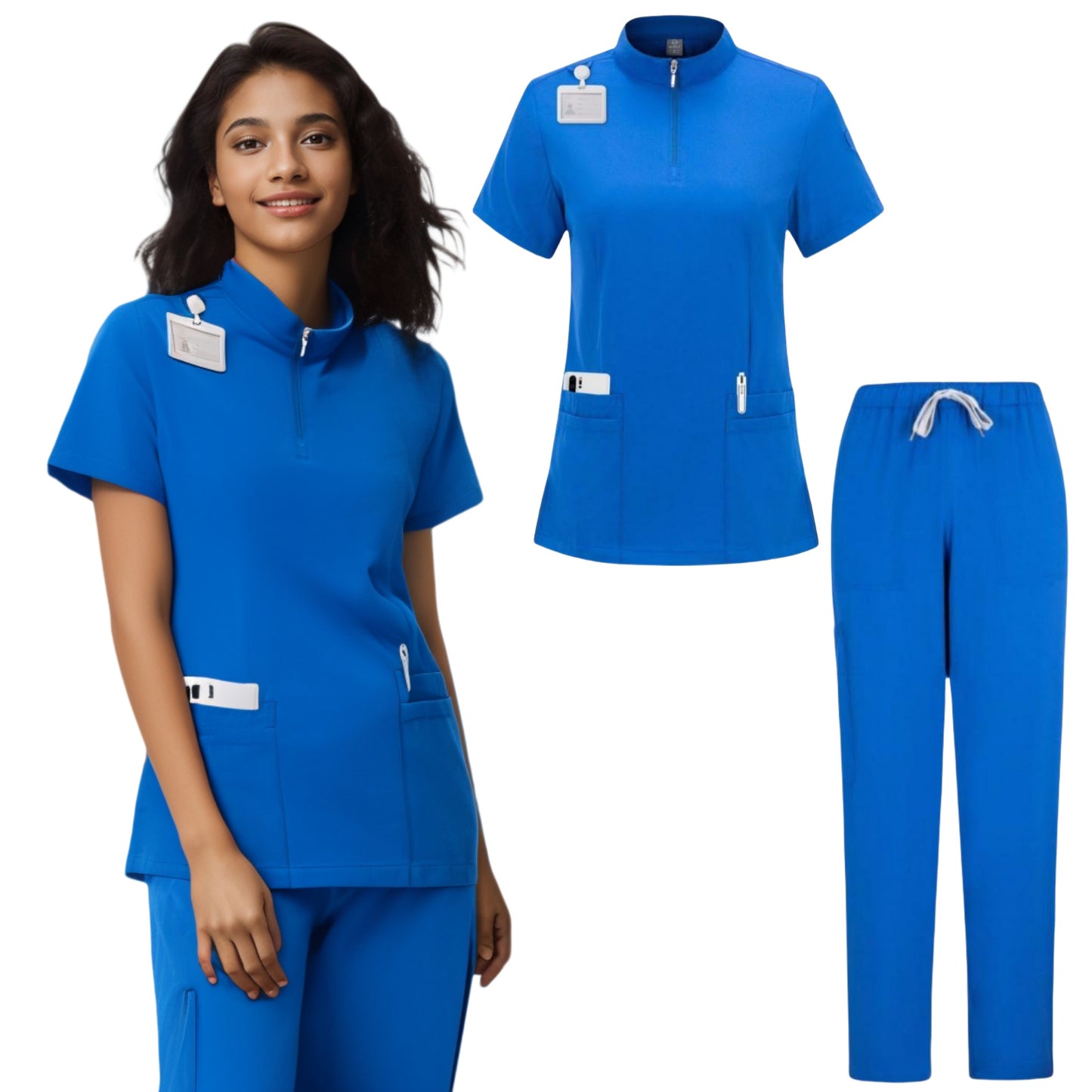 Womens Jogger Pants Hospital Pharmacy Workwear Set