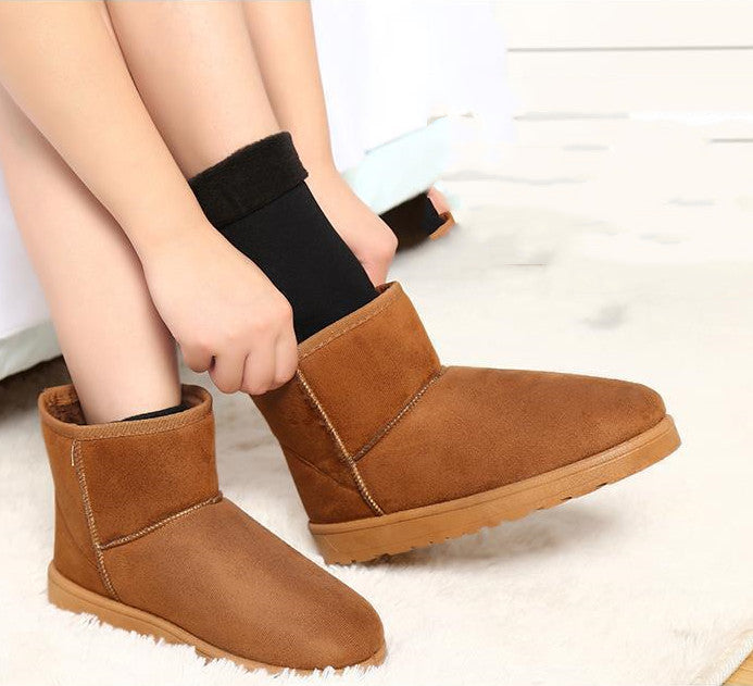 Winter Plush Snow Socks For Antifreeze And Warmth