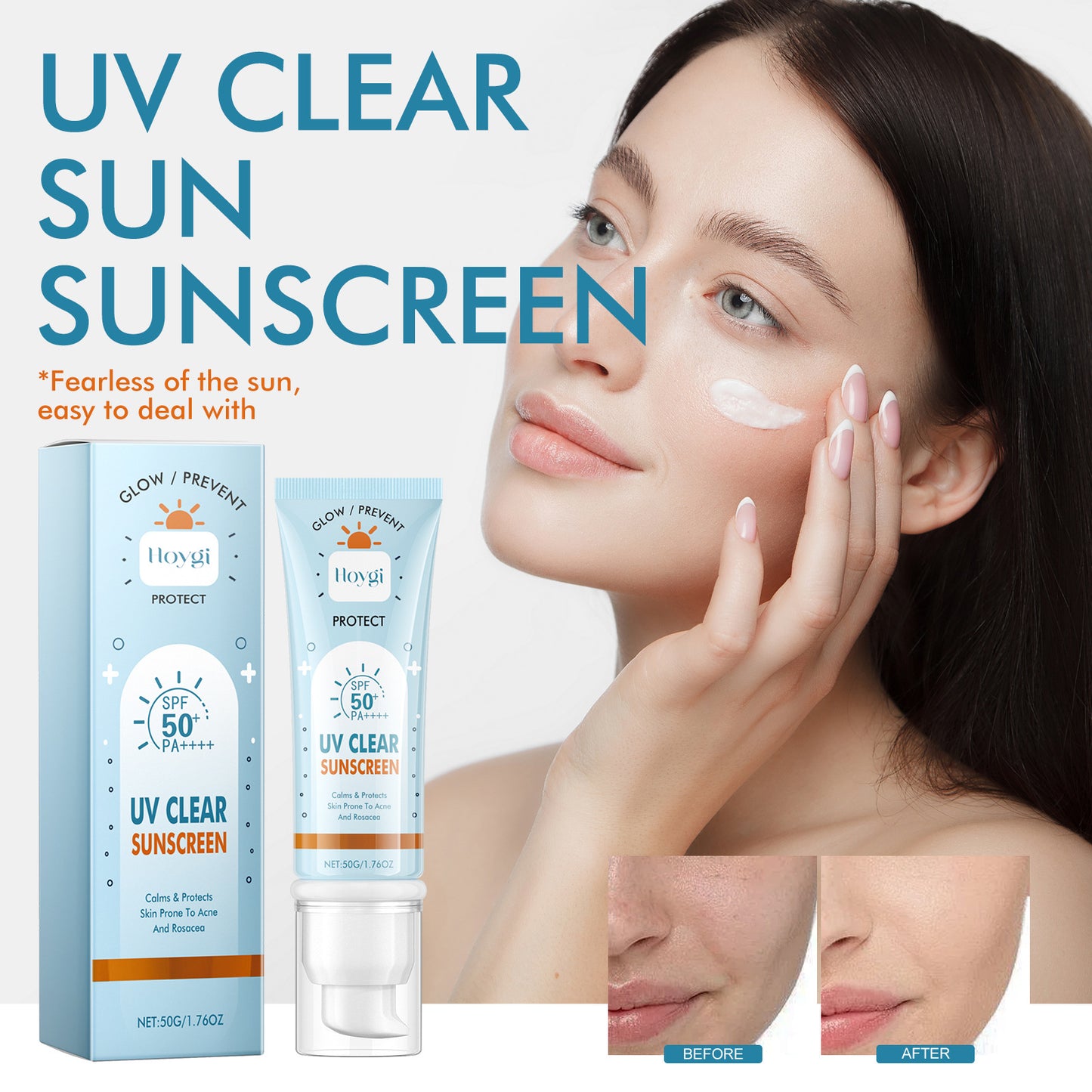 Refreshing Protective Cream Summer Outdoor