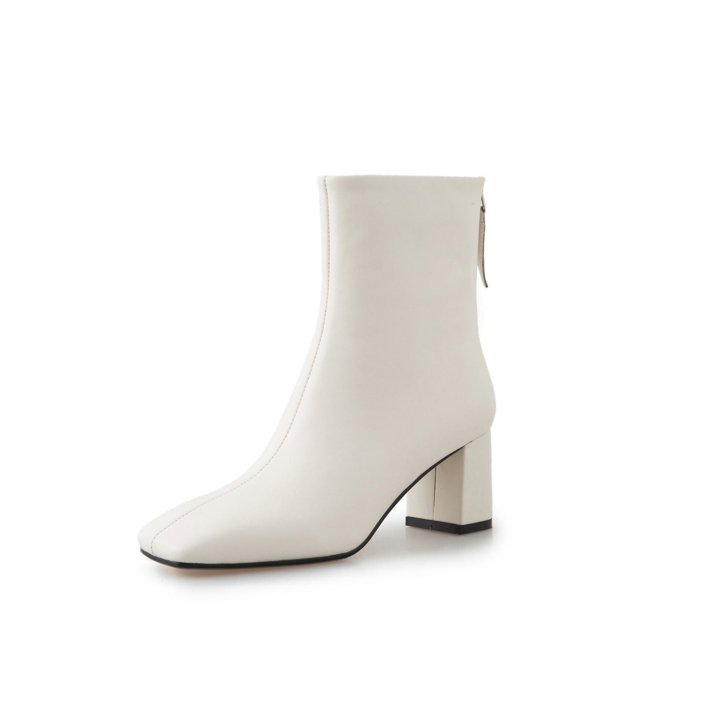 Elegant Intellectual And Simple Basic Cowhide Boots