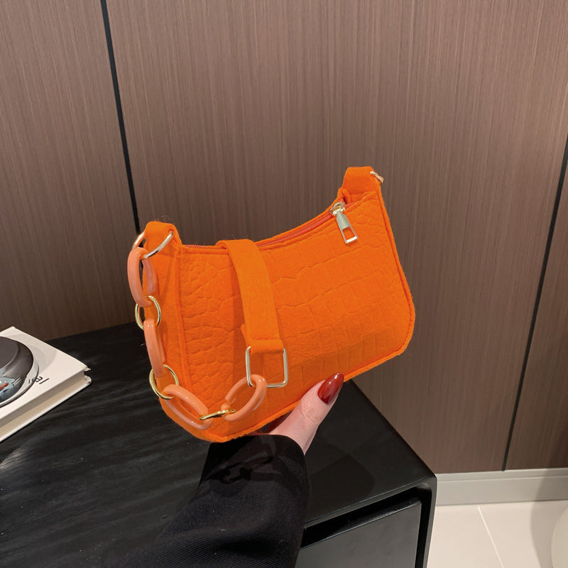 Kæde Lille Taske Trendy Letvægts Skuldertaske Mode
