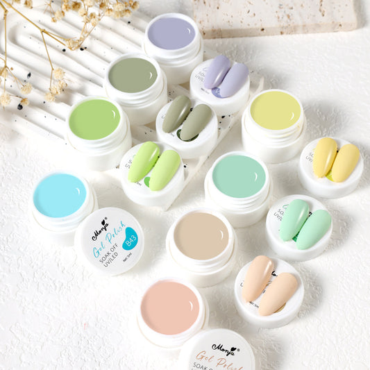 Tulip Cream UV Polish Painted Light