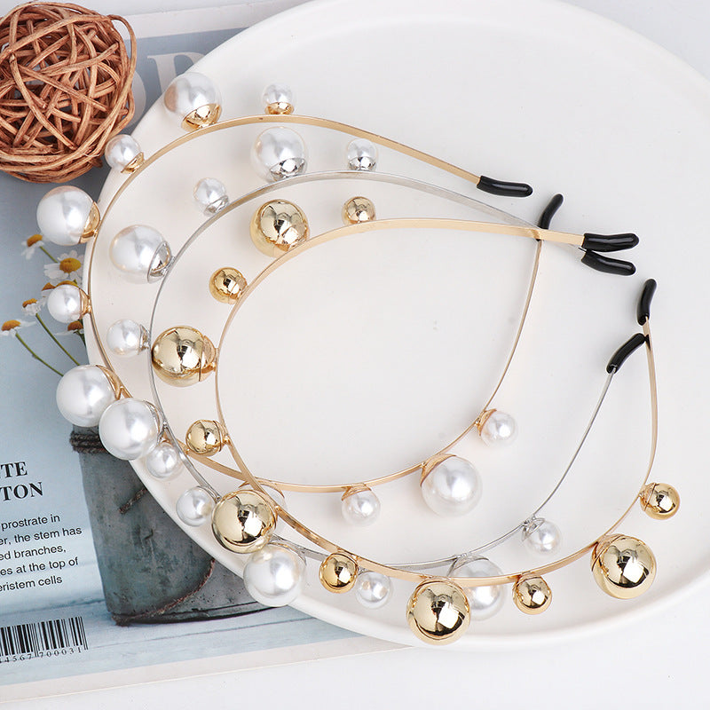 European And American Fashion Multicolor Headband Fashion Inlays