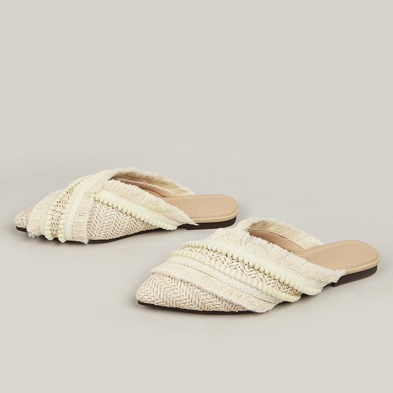 Women's Fashion Casual Simple Solid Color Slippers