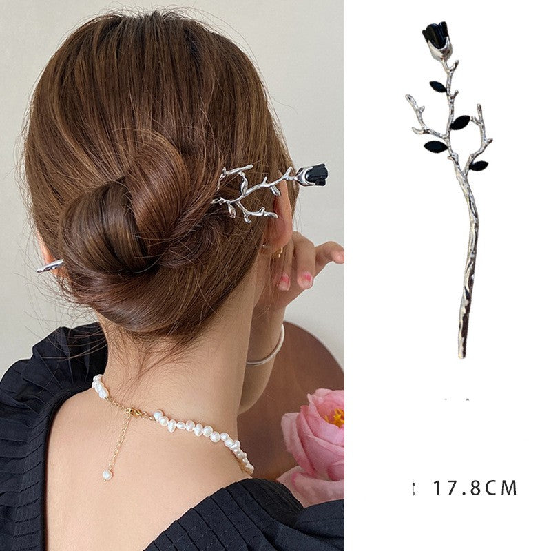 Moonstone Ancient Style Simple Female Fringed Hairpin