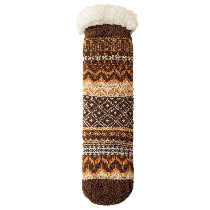 Stylish Ethnic-style Thick Socks For Women