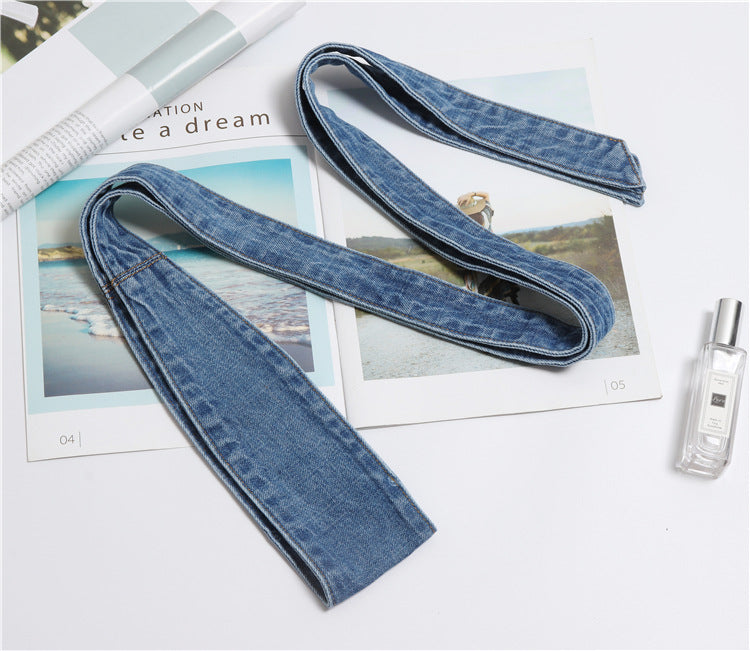 Dame Fashions Nye Vask Denim Butterfly