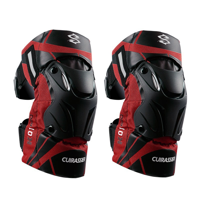 Reflective And Wear-resistant Motorcycle Knee Protection For Riders