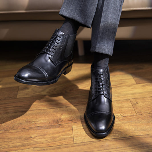 Martin Boots Men's Models Autumn And Winter In Simple Retro Leather