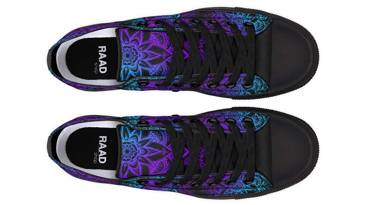 Fashion Print Couple Low-Top Canvas Shoes