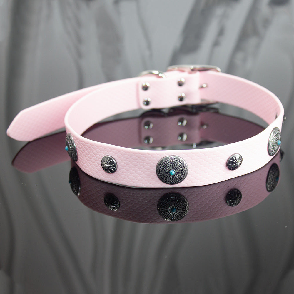 New Encapsulization Webbing Dog Collar Washable And Easy To Clean