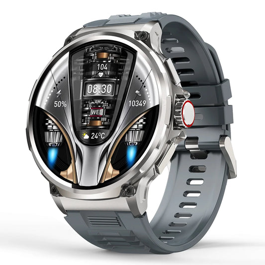 1.85 Inch HD Display Smart Watch for Men Make Answer Call 710Mah Battery Heart Rate Blood Pressure Business Style Smartwatch