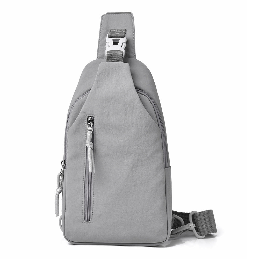 Nylon Casual Crossbody Taske Kompakt Brystrygsæk
