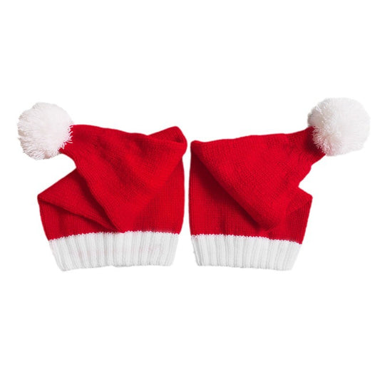 Christmas Warm Fur Ball Knitted Hat