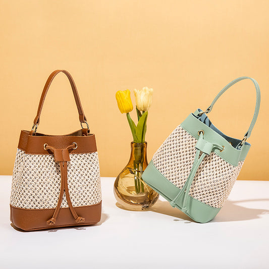 Fashion Women's Hollow Bucket Bag