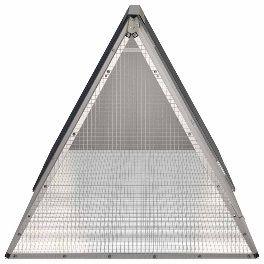 Rabbit Cage Anthracite 201.5x80, Galvanized
