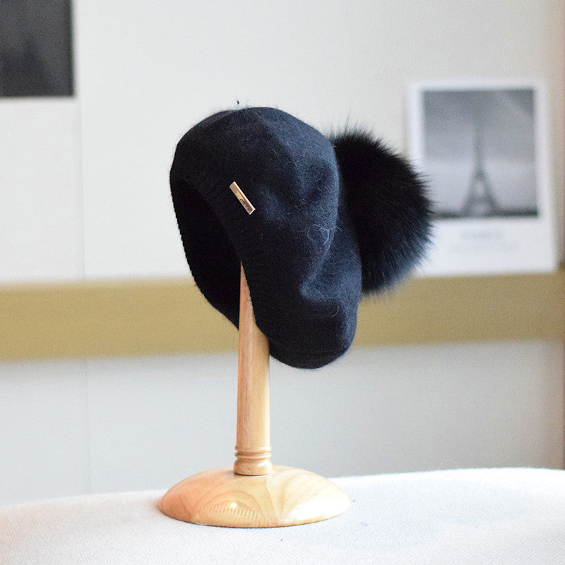 Kaninuldshat til kvinder i japansk stil