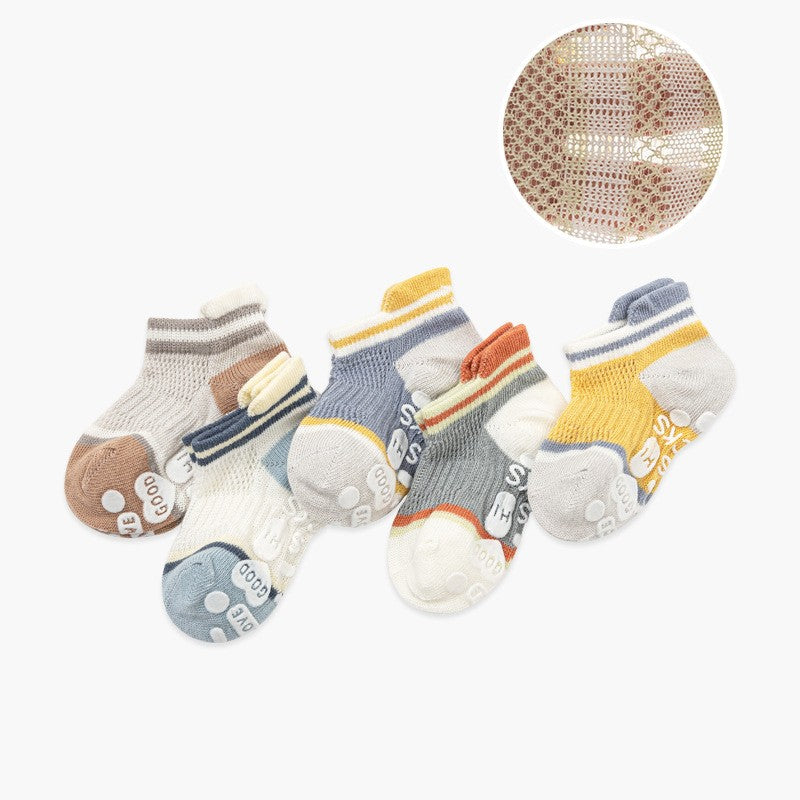 Thin Cotton Large Area Adhesive Ship Socks