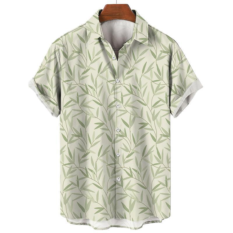 Breathable Quick-drying Casual Sports Short Sleeve 3D Printing Flower