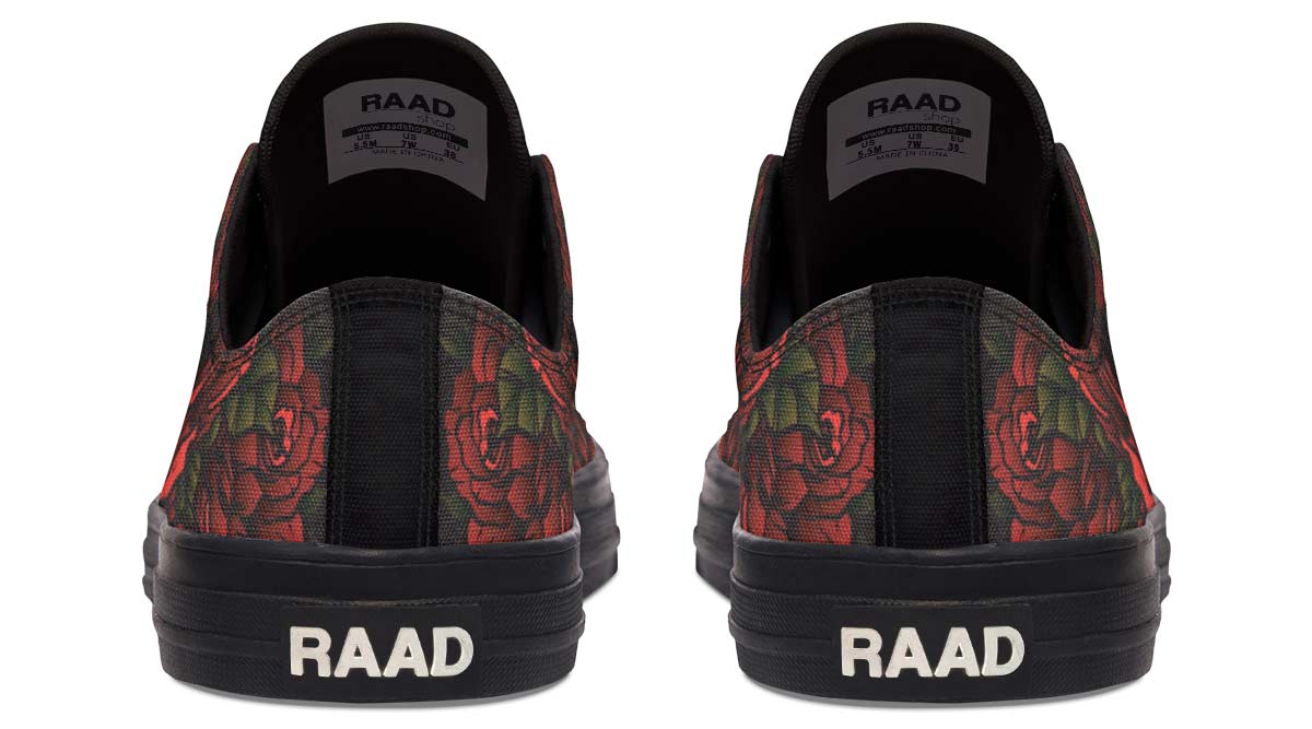 Fashion Print Couple Low-Top Canvas Shoes
