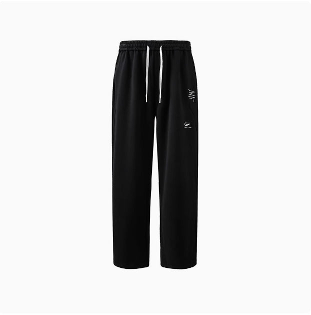 American Retro Fashion Brand Embroidery Casual Sweatpants Men And Women