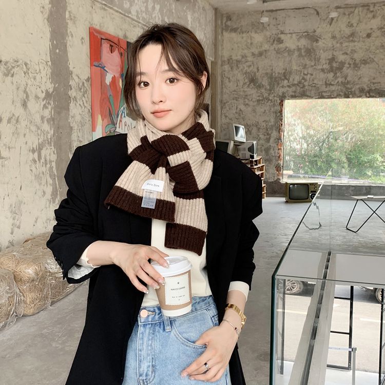 Warm  Couple Casual Wool Scarf In Winter