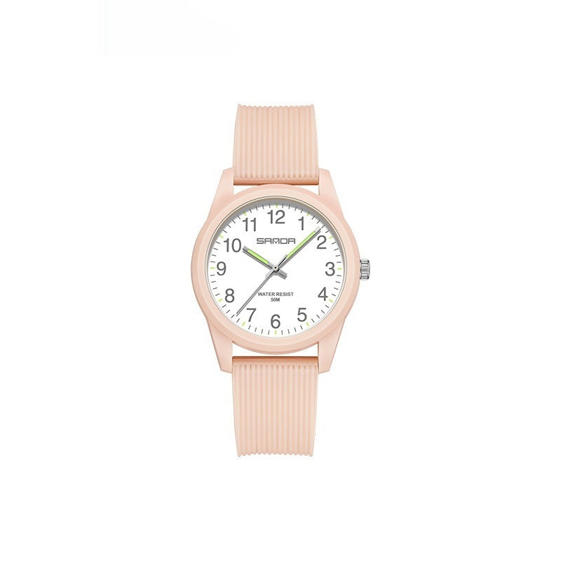Quartz Waterproof Simple And Versatile Watch