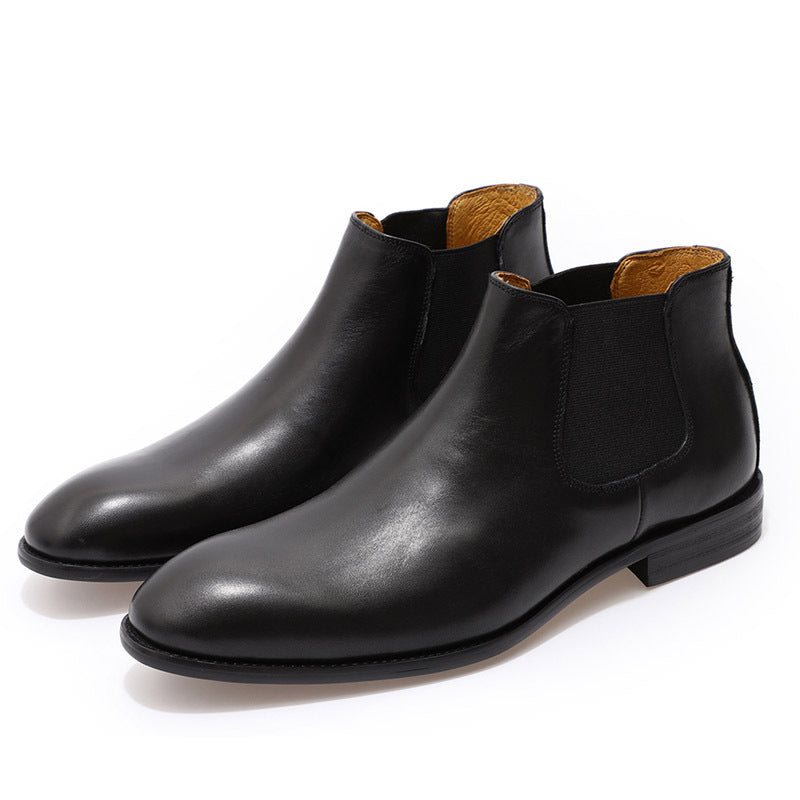 Genuine Leather One Stirrup Casual Cowhide Men's Shoes