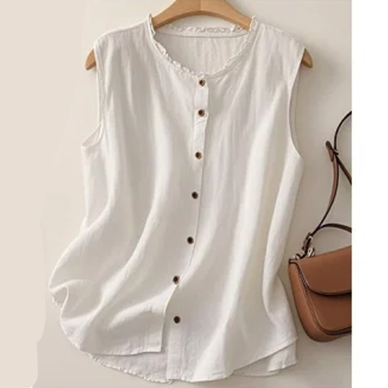 Womens Sleeveless Top Vest Cardigan Or Jacket