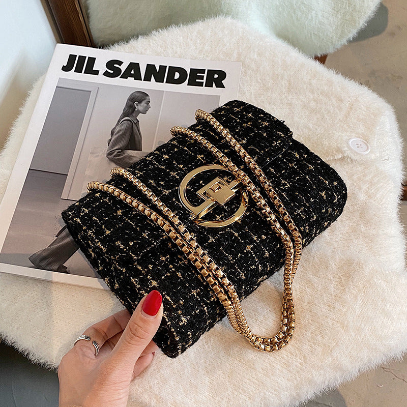 Winter New Fashion Chain Women's Shoulder Messenger Bag