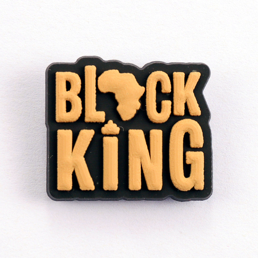 Charms Tilbehør Black Lives Matter BGM BLM Dollar Skodekoration